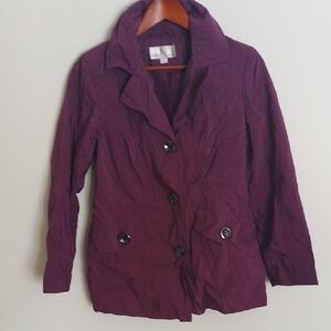 Cleo Women's Deep Purple Blazer